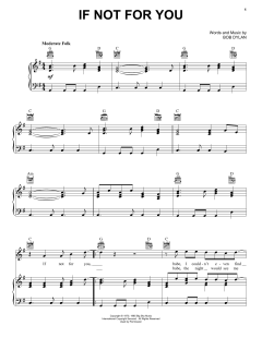 If Not For You von Bob Dylan (Download) 