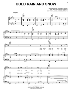 Cold Rain And Snow von Grateful Dead (Download) 
