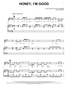 Honey, I'm Good von Andy Grammer (Download) 