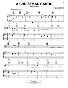 A Christmas Carol von Leslie Bricusse (Download) 