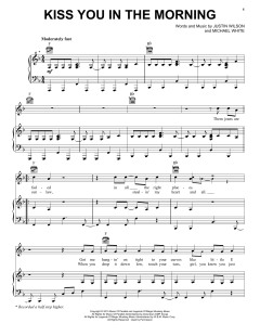 Kiss You In The Morning von Michael White (Download) 