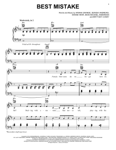 Best Mistake von Ariana Grande (Download) 