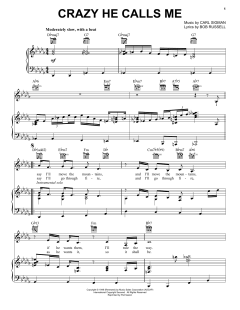 Crazy She Calls Me von Billie Holiday (Download) 