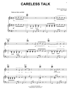 Careless Talk von Billy Joel (Download) 