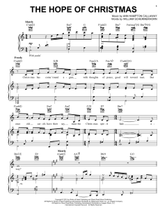 The Hope Of Christmas von Ann Hampton Callaway (Download) 