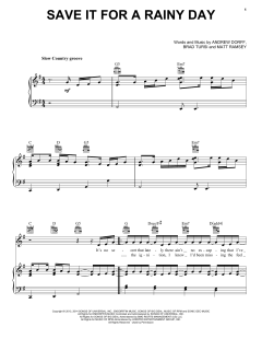 Save It For A Rainy Day von Kenny Chesney (Download) 
