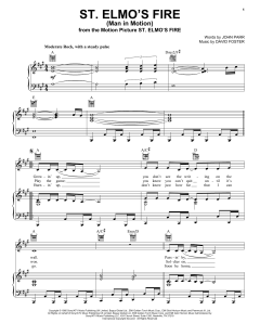 St. Elmo's Fire (Man In Motion) von David Foster (Download) 