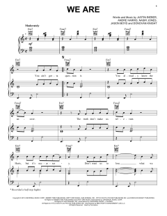 We Are von Justin Bieber (Download) 