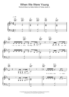 When We Were Young von Adele (Download) 