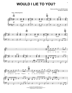 Would I Lie To You? von Peter Vale (Download) 