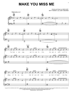 Make You Miss Me von Sam Hunt (Download) 