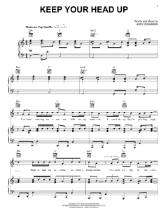 Keep Your Head Up von Andy Grammer (Download) 