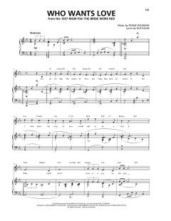 Who Wants Love von Franz Waxman (Download) 