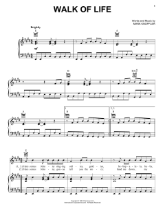 Walk Of Life von Dire Straits (Download) 
