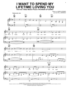 I Want To Spend My Lifetime Loving You von James Horner (Download) 