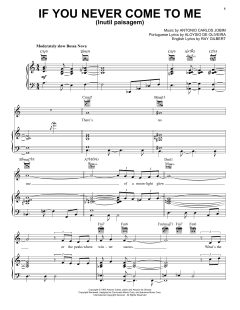 If You Never Come To Me (Inutil Paisagem) von Frank Sinatra (Download) 