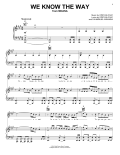 We Know The Way von Lin-Manuel Miranda (Download) 