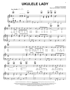 Ukulele Lady von Gus Kahn (Download) 