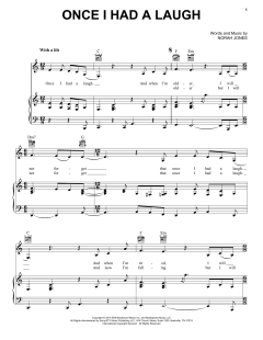 Once I Had A Laugh von Norah Jones (Download) 