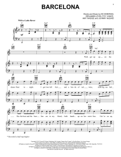 Barcelona von Ed Sheeran (Download) 