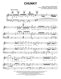 Chunky von Bruno Mars (Download) 