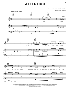 Attention von Charlie Puth (Download) 