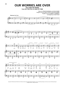 Our Worries Are Over (La Crise Est Finie) von Jean Lenoir (Download) 