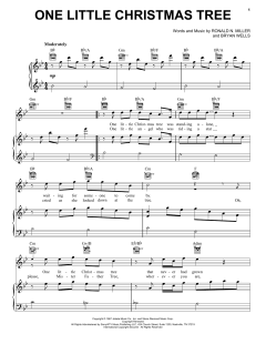 One Little Christmas Tree von Bryan Wells (Download) 