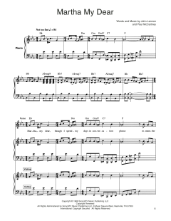 Martha My Dear von The Beatles (Download) 