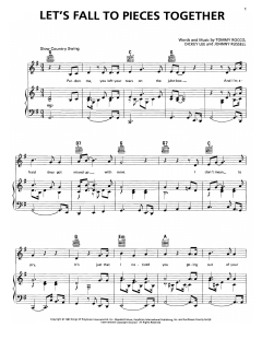 Let's Fall To Pieces Together von Dickey Lee (Download) 