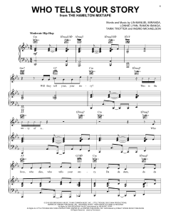 Who Tells Your Story von Lin-Manuel Miranda (Download) 