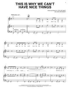 This Is Why We Can't Have Nice Things von Taylor Swift (Download) 