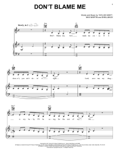 Don't Blame Me von Taylor Swift (Download) 