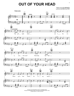 Out Of Your Head von Alan Menken (Download) 