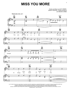 Miss You More von Katy Perry (Download) 