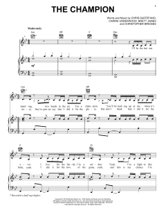 The Champion von Carrie Underwood (Download) 