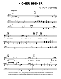 Higher Higher von Justin Timberlake (Download) 
