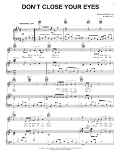 Don't Close Your Eyes von Keith Whitley (Download) 