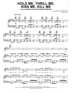 Hold Me, Thrill Me, Kiss Me, Kill Me von U2 (Download) 