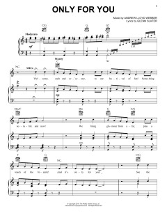 Only For Him/Only For You von Glenn Slater (Download) 
