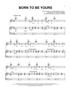 Born To Be Yours von Daniel Platzman (Download) 