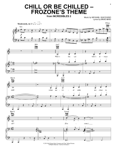 Chill Or Be Chilled - Frozone's Theme von Michael Giacchino (Download) 