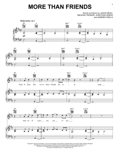 More Than Friends (feat. Meghan Trainor) von Jason Mraz (Download) 