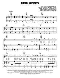 High Hopes von Panic! At The Disco (Download) 