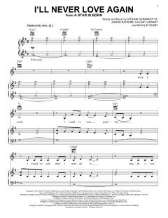 I'll Never Love Again von Lady Gaga (Download) 