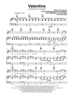 Valentine von 5 Seconds of Summer (Download) 