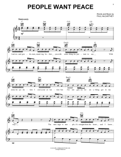 People Want Peace von Paul McCartney (Download) 