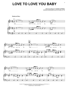 Love To Love You Baby von Donna Summer (Download) 