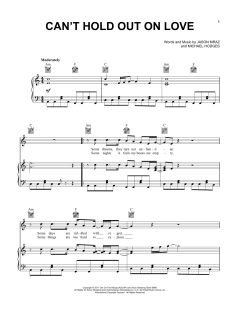 Can't Hold Out On Love von Jason Mraz (Download) 