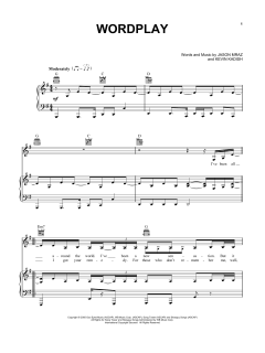 Wordplay von Jason Mraz (Download) 